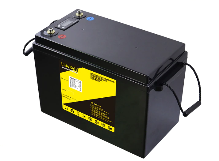 Аккумулятор LiitoKala LiFePO4 24V 100 Ah 2400Wh с LCD-дисплеем и встроенным BMS (001011)