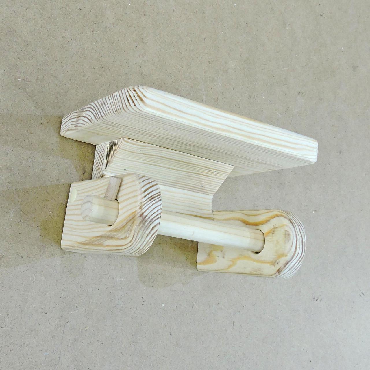 Держатель для туалетной бумаги из дерева Сульфур Бланже (ДТБ-000601) - фото 8