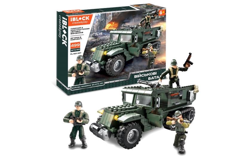 Конструктор Iblock PL-921-357 Військові баталії (Кон1357 simb L)