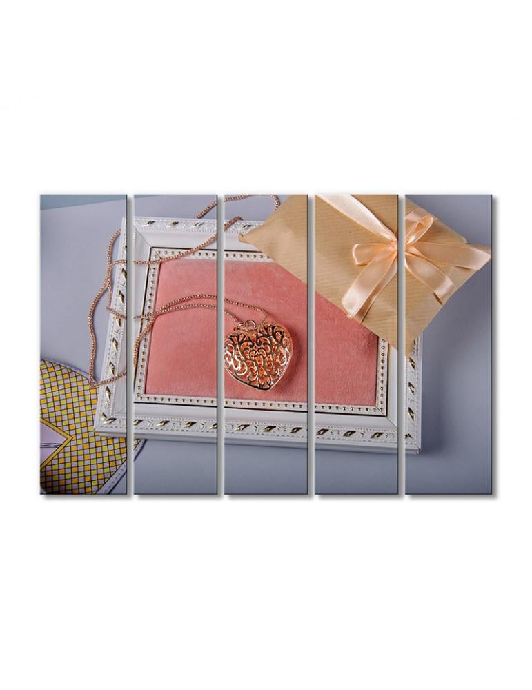 Картина модульная Свадебные сувениры 5 модулей 90x135 см (224241Prochee)