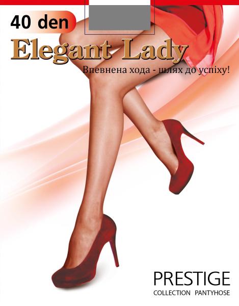 Колготы эластичные Elegant Lady Prestige 40 den р. 4 GRAFIT