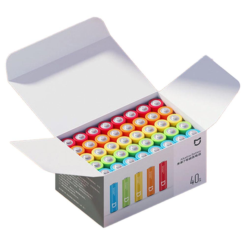 Набор батареек MiJia Alkaline Battery AA 40 шт. (BHR6739CN)