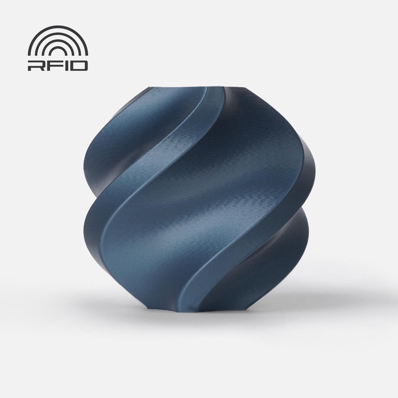 Філамент Bambu Lab PLA 3D c RFID міткою Cobalt Blue Metallic (13600)