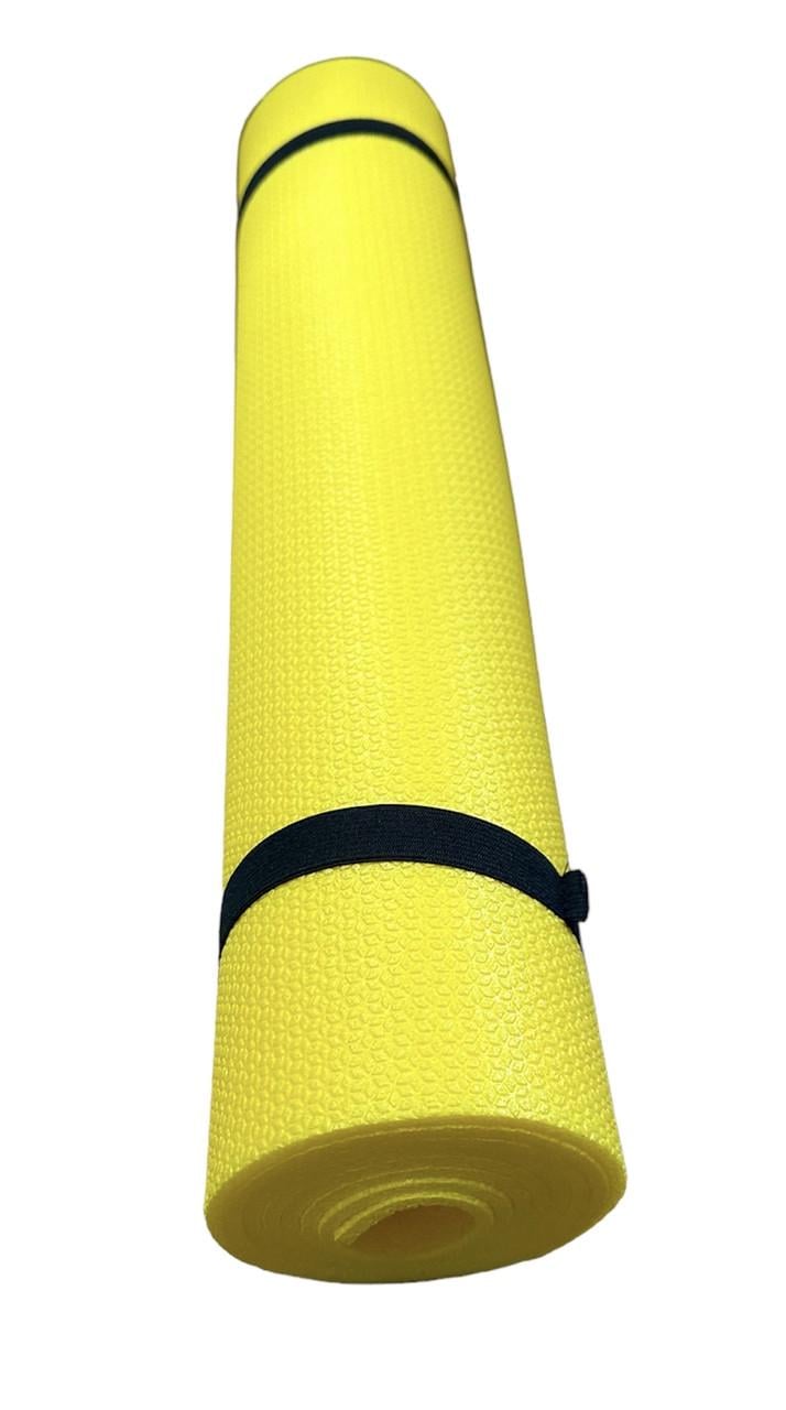 Коврик для фитнеса Termoizol толщина 5 мм 60х180 см Желтый