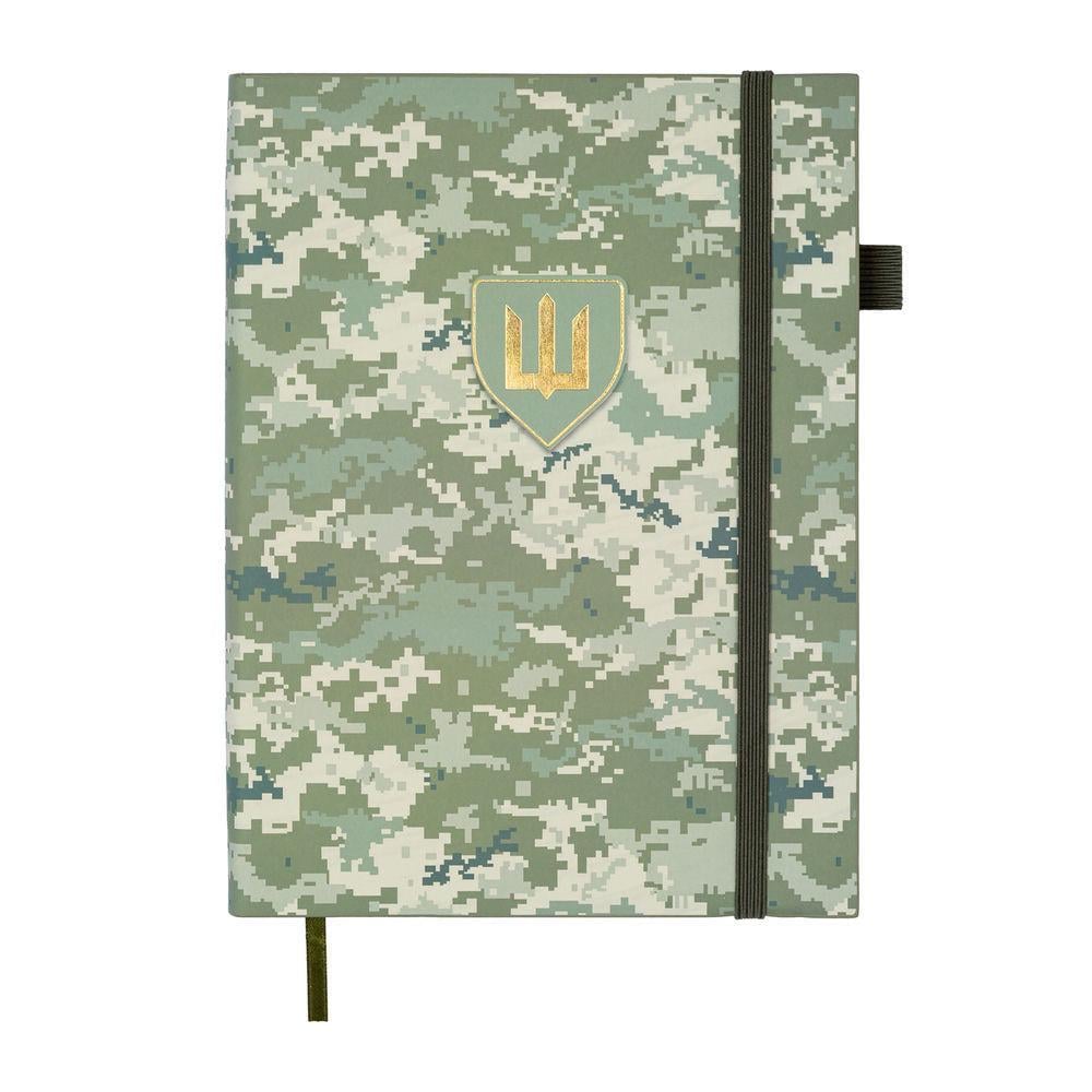 Дневник недатированный Buromax Military A5 336 стр. Светло-зеленый (BM.20700-15)