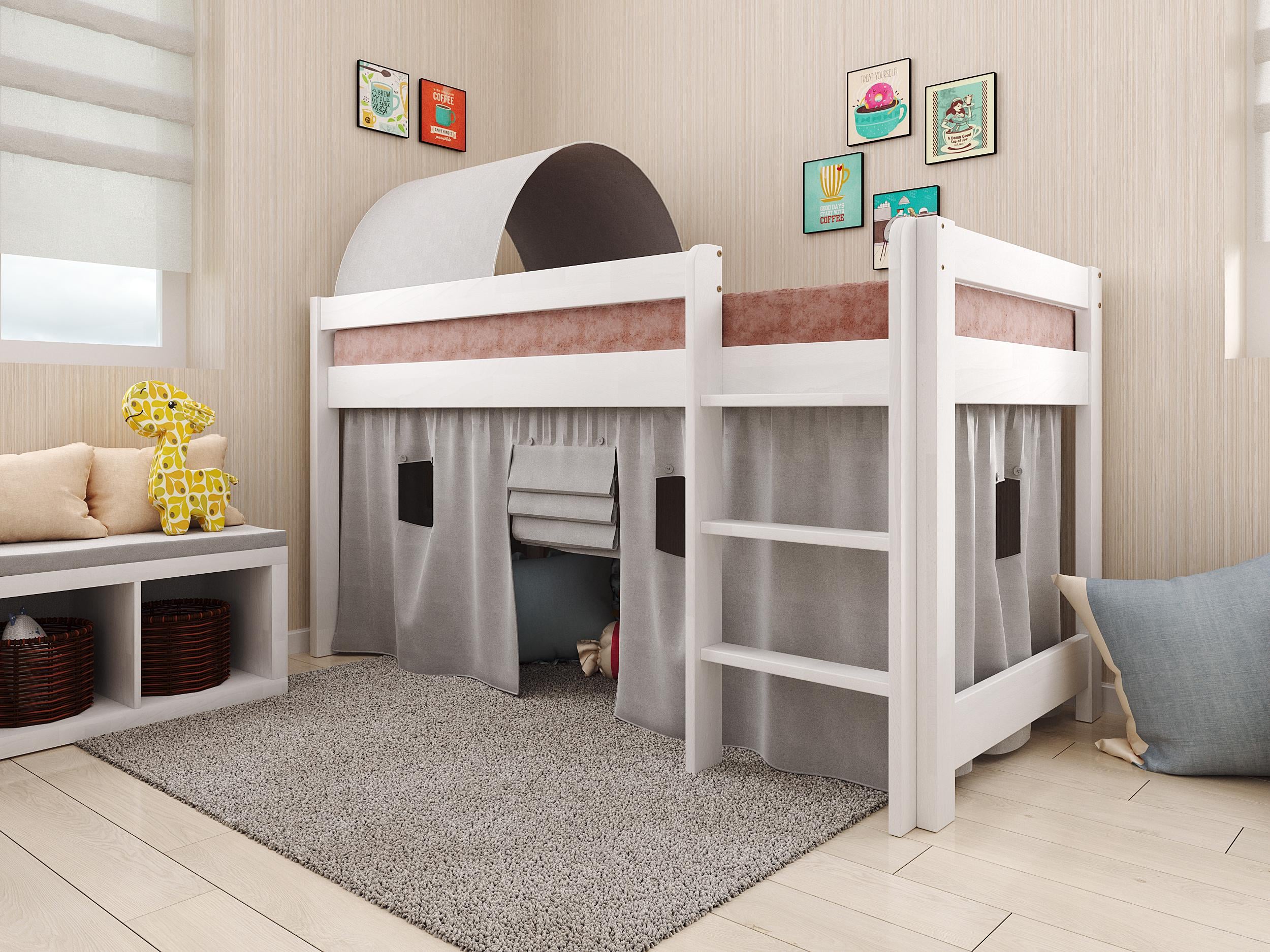 Кровать детская Arbor Адель 80x190 см домиком