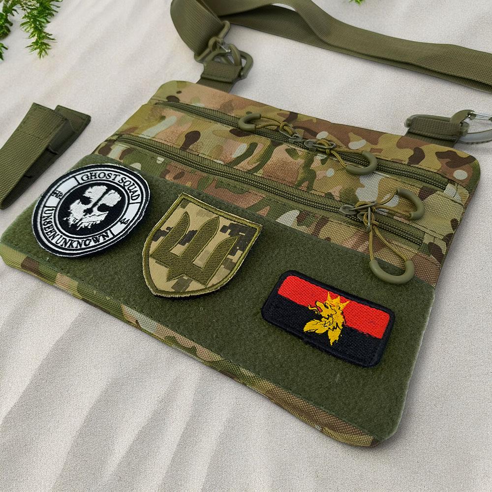 Сумка мужская нагрудная военная (521254) - фото 25 Сумка мужская нагрудная военная (521254) - фото 25