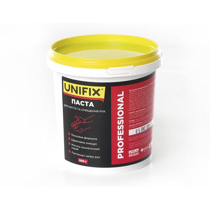 Паста для очищення рук Unifix Professional 0,5 кг (951223)