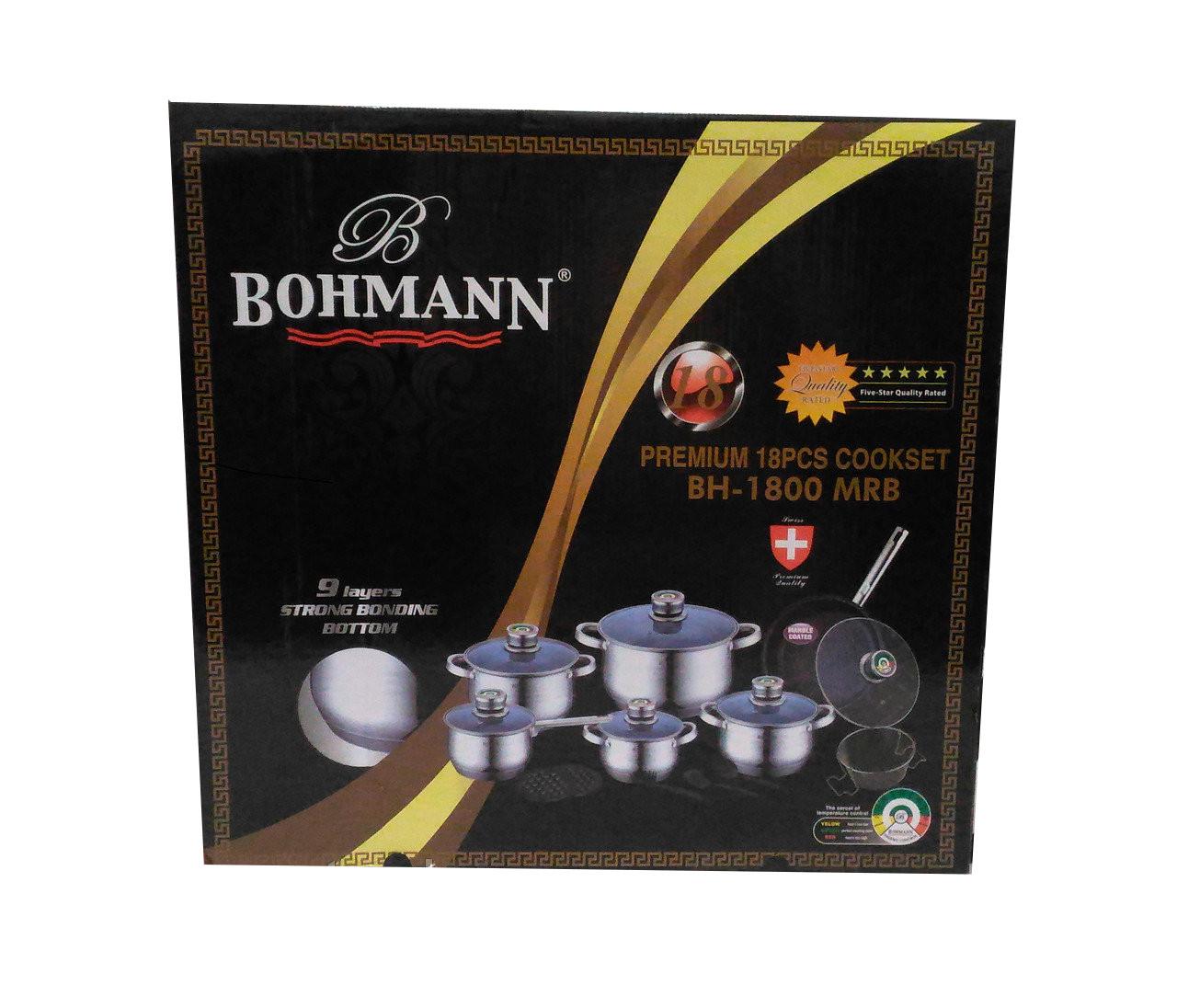 Набор посуды Bohmann BH 1800 MRB 19 пр. (1640681239) - фото 4