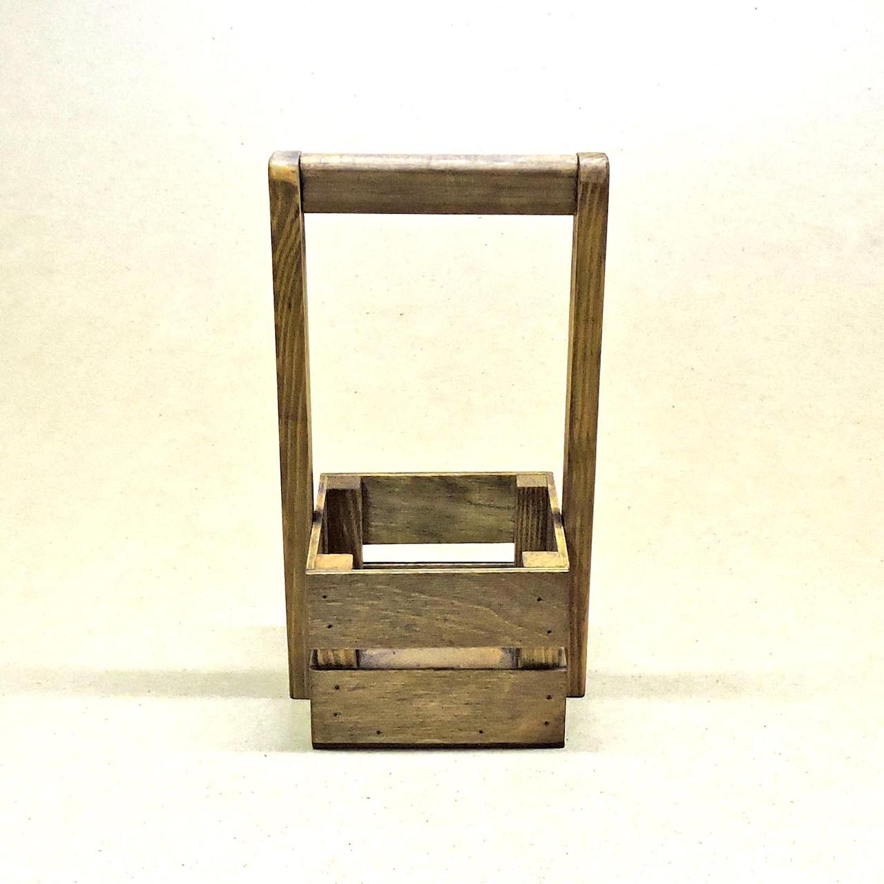 Корзинка подарочная из дерева Шервуд 12х12 см Капучино (ПДК-0021109) - фото 3 Корзинка подарочная из дерева Шервуд 12х12 см Капучино (ПДК-0021109) - фото 3