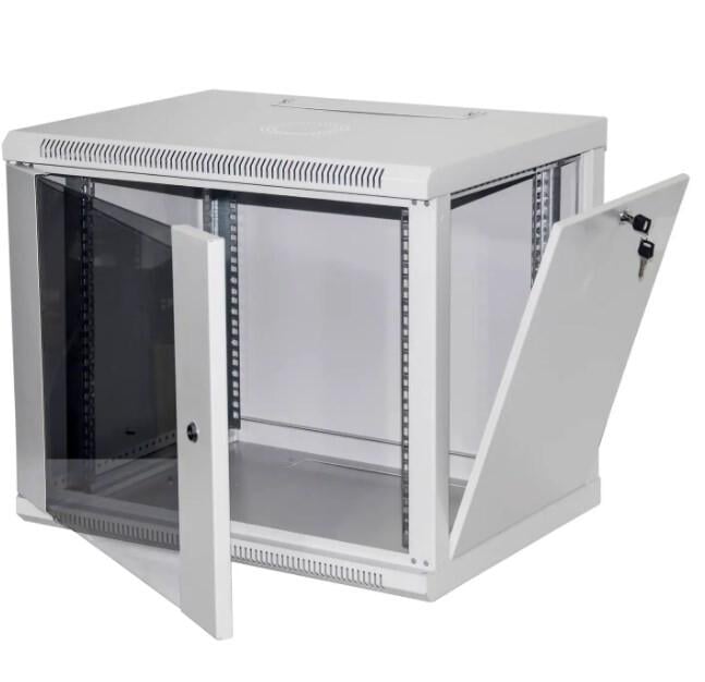 Шафа комутаційна Net-server настінна розбірна 6U 600x500 (WMNC-500-6U-FLAT) - фото 3