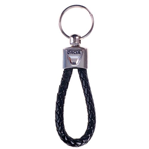 Брелок Dacia искусственная кожа плетёный