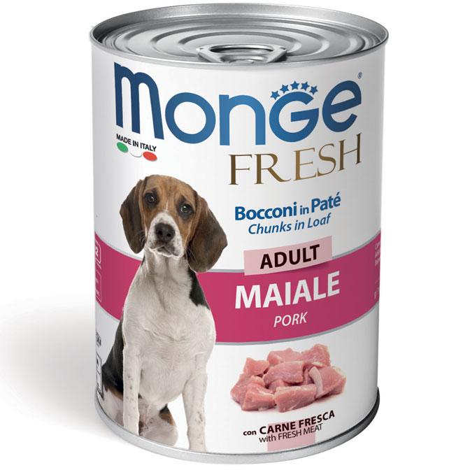 Корм влажный для собак Monge Dog Fresh Свинина 400 г (46701)