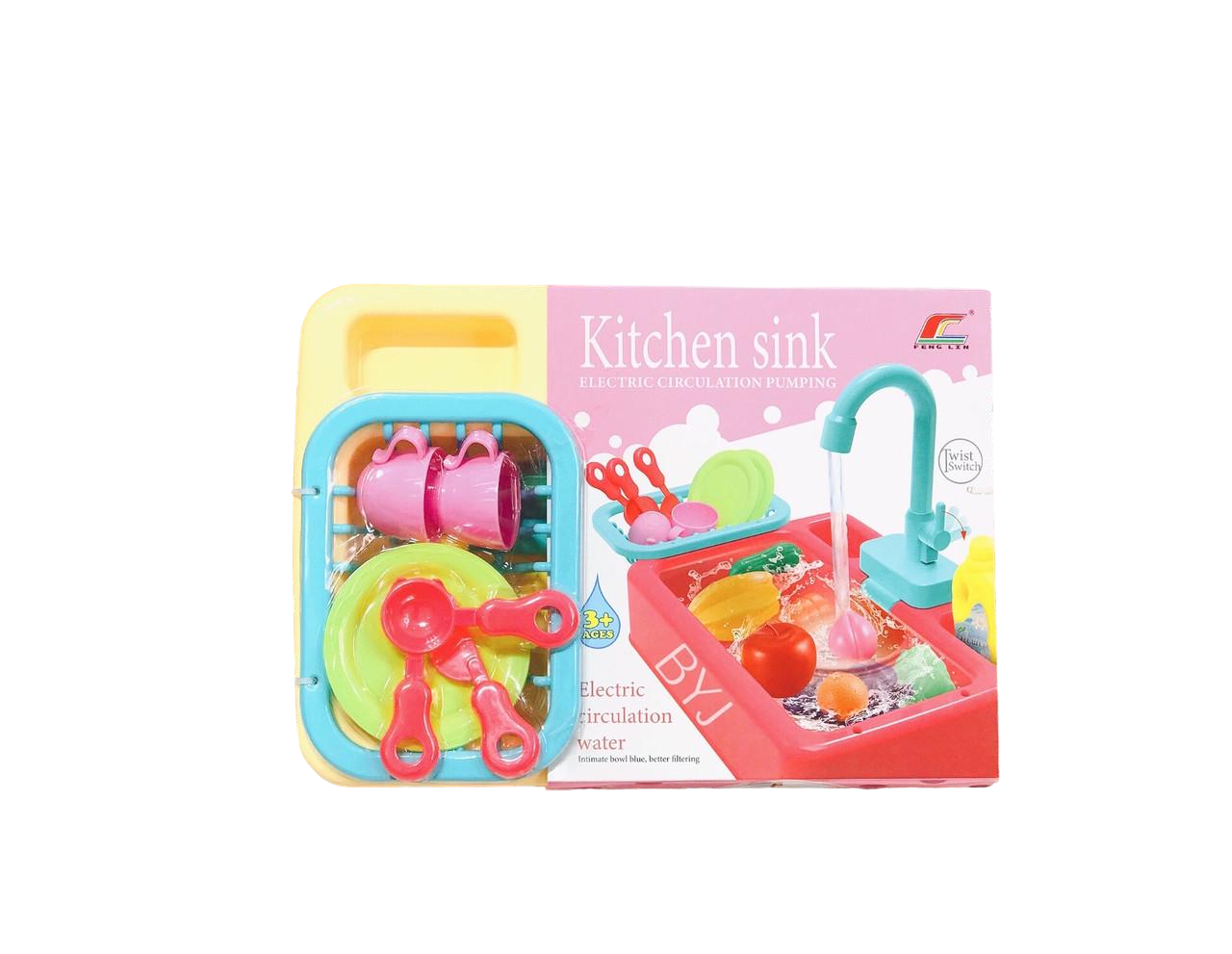 Игровой набор Kitchen PRO кухонная раковина/мойка с циркуляцией воды (64587) - фото 1