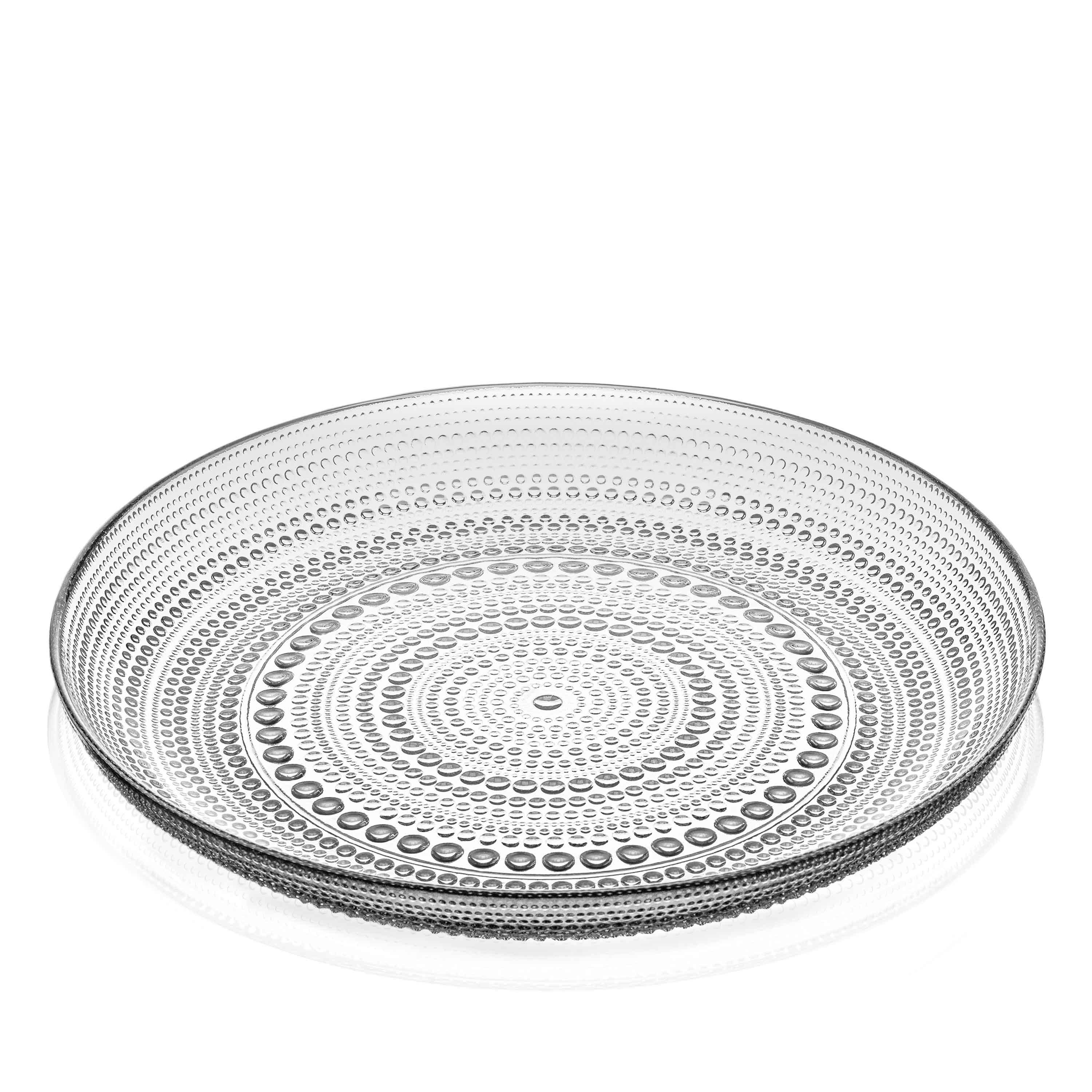 Тарелка сервировочная Ardesto Verbena 20,7 см Прозрачный (AR5027) - фото 3 Тарелка сервировочная Ardesto Verbena 20,7 см Прозрачный (AR5027) - фото 3