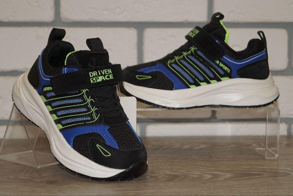 Кросівки спортивні Jong Golf р. 27 17 см Чорний/Синій (31540-27) - фото 3 Кросівки спортивні Jong Golf р. 27 17 см Чорний/Синій (31540-27) - фото 3