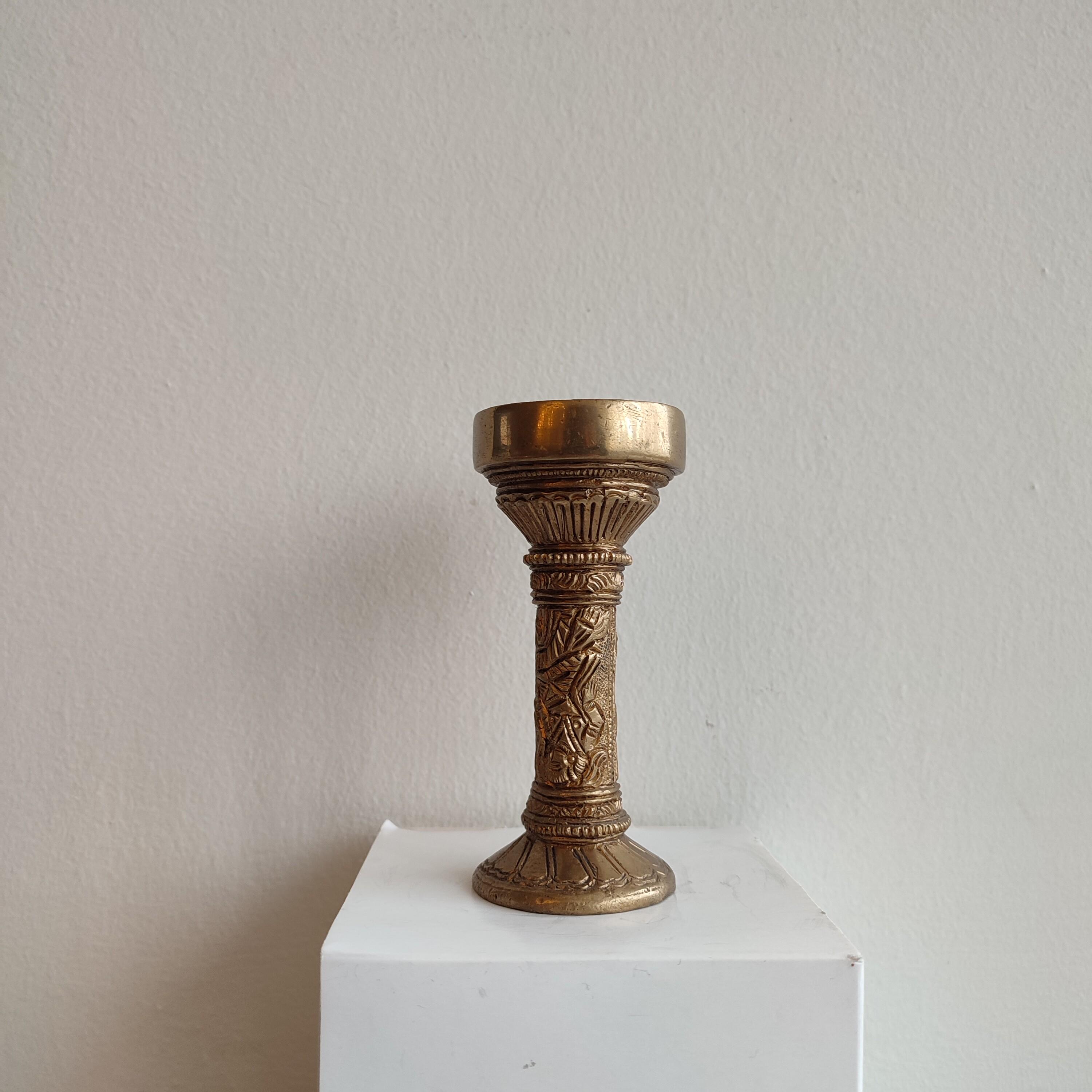 Подсвечник Silk Route А-2676 латунный 11х5 см (13540276)