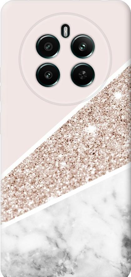 Чехол на Realme 12+ Пастельный мрамор (4342u-3650-42517)
