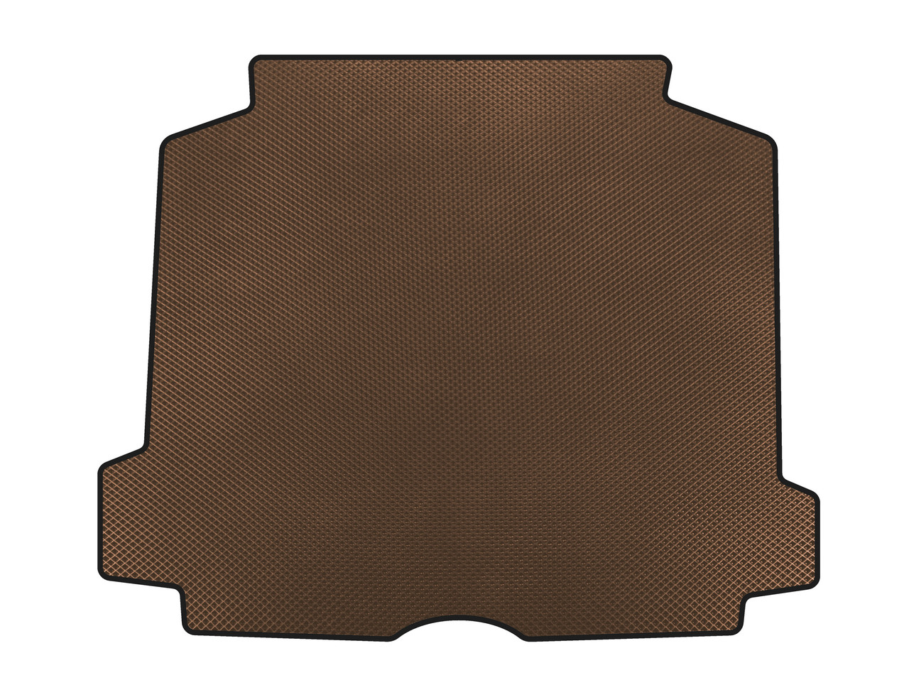 Автоковрик Digital Designs для Volvo S60 2000-2010 16x16x120 см Коричневый (2593975523)