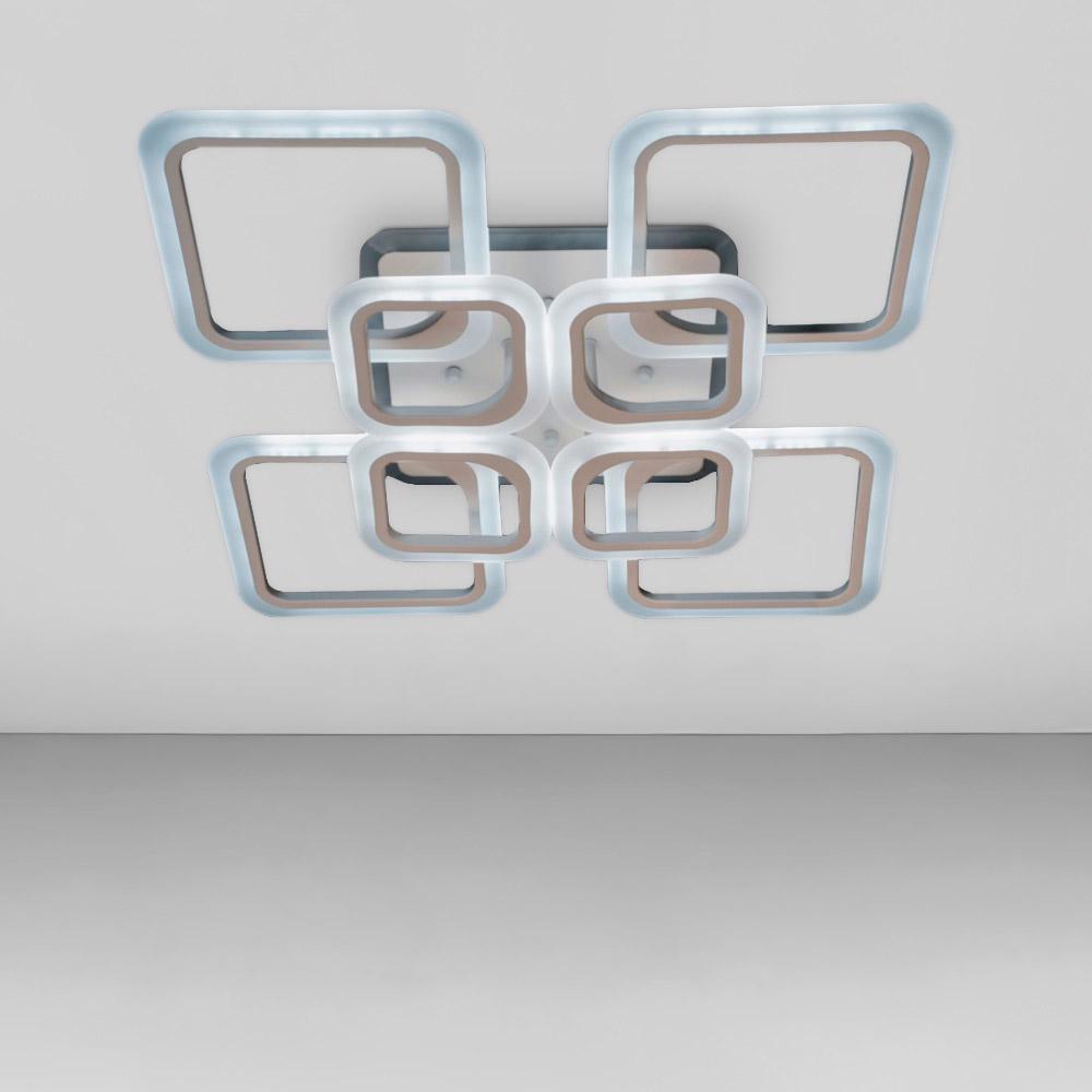 Люстра потолочная светодиодная Light House с LED подсветкой  145 W Белый (59355)