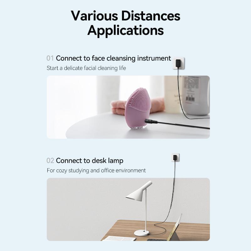 Блок питания Vention DC 3,5 мм х 1.35 мм 10W 5В/2А AC-DC Черный (TPQ-236A050200VW01) - фото 10 Блок питания Vention DC 3,5 мм х 1.35 мм 10W 5В/2А AC-DC Черный (TPQ-236A050200VW01) - фото 10