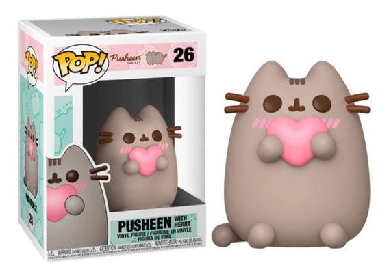 Фігурка Funko Pop Пушин Кот Пушин з серцем 10 см