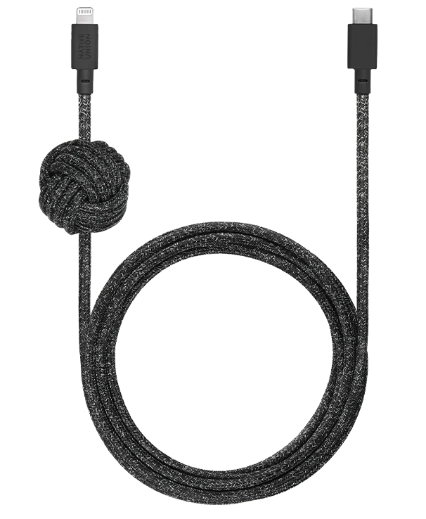 Кабель Native Union Night Cable USB-C to Lightning 3 м Cosmos Black (NCABLE-CL-COS-AP)