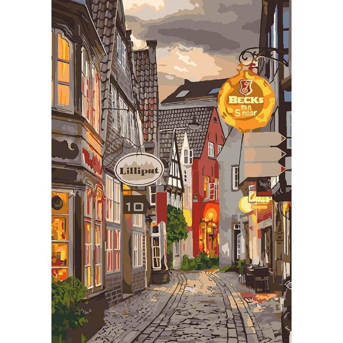 Картина по номерам Идейка Уютный переулок 35x50 см (skl-КНО3548)