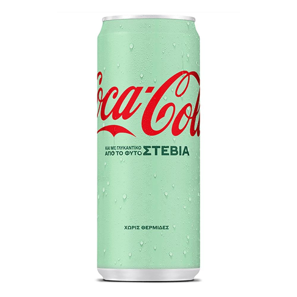 Безалкогольний напій Coca cola Stevia 330 мл (efvdvd) - фото 1