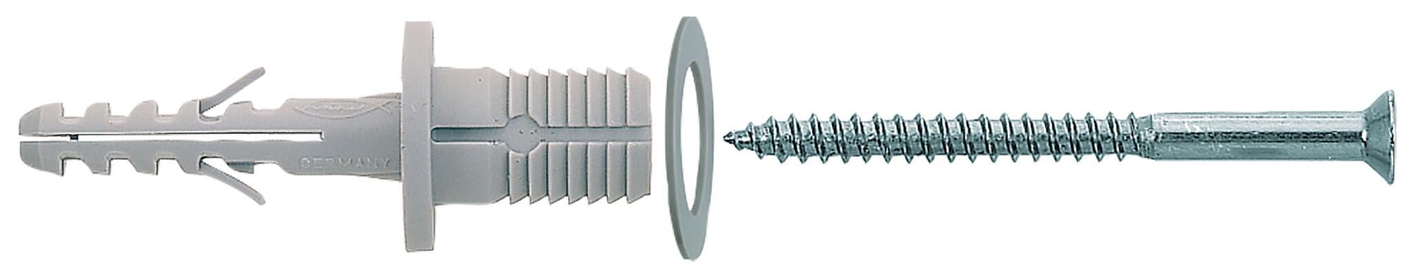 Дюбель крепления ступеней лестниц к бетону