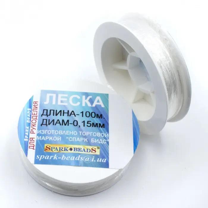 ᐉ Леска для рукоделия 0,15 мм 100 м 10 шт. Прозрачный (11535577)