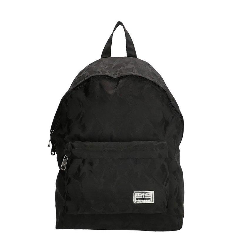 Городской рюкзак Enrico Benetti Gerona с отделением для ноутбука 18 л Black (Eb54637 001)