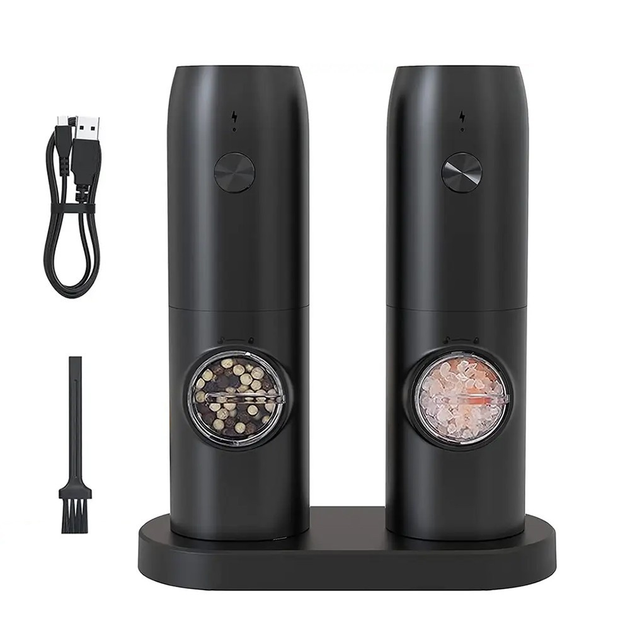 Набір електричних млинів для спецій з акумулятором (23853335)