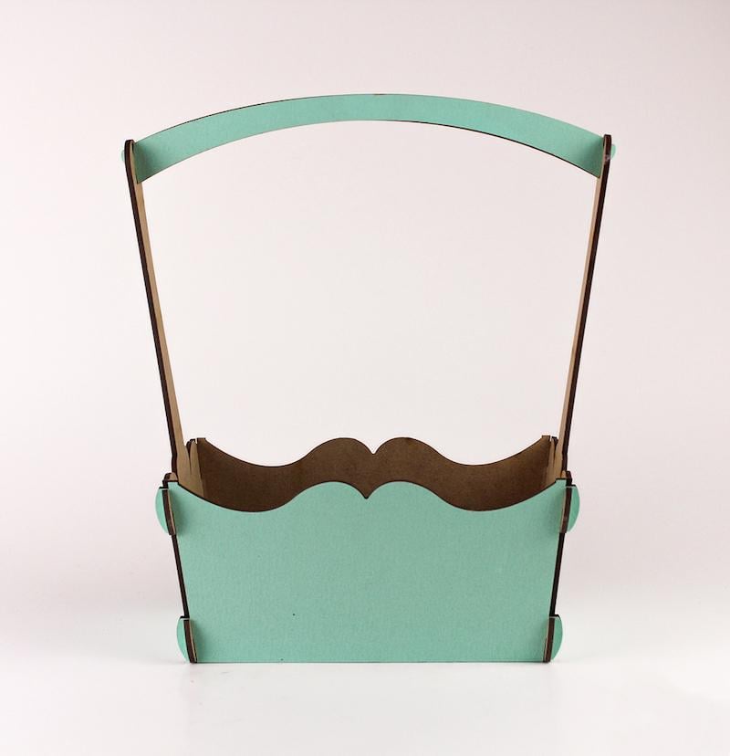 Корзина середня Зелений (1318)