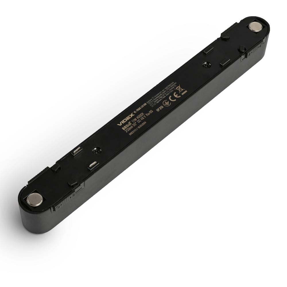 Светильник магнитный трековый Videx LD16B 11W 4000K 48V Black (11478) - фото 6 Светильник магнитный трековый Videx LD16B 11W 4000K 48V Black (11478) - фото 6