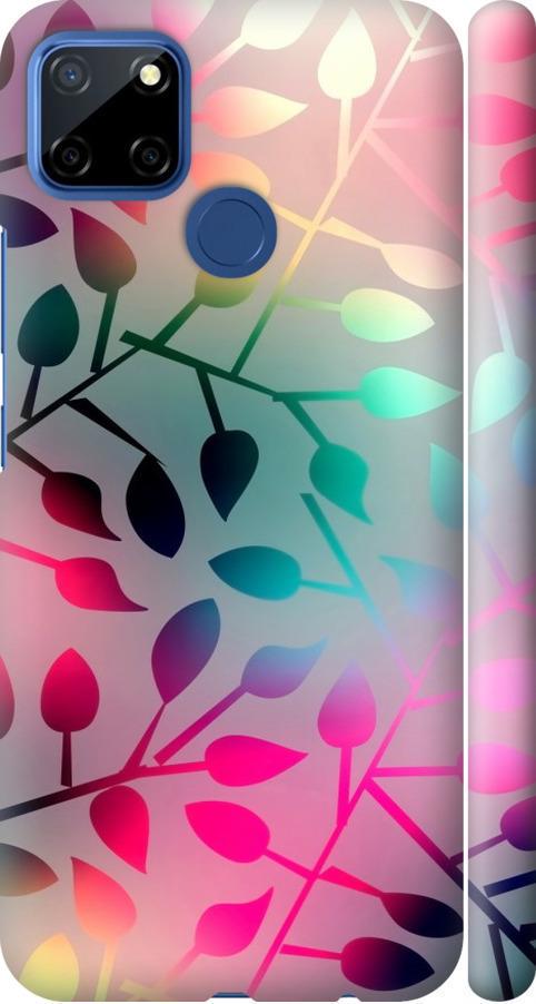 Чехол на Realme 7i Листья (2235m-2486-42517)