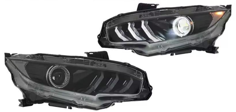 Автомобильные фары передние Honda Civic X (2983313867) Автомобильные фары передние Honda Civic X (2983313867)