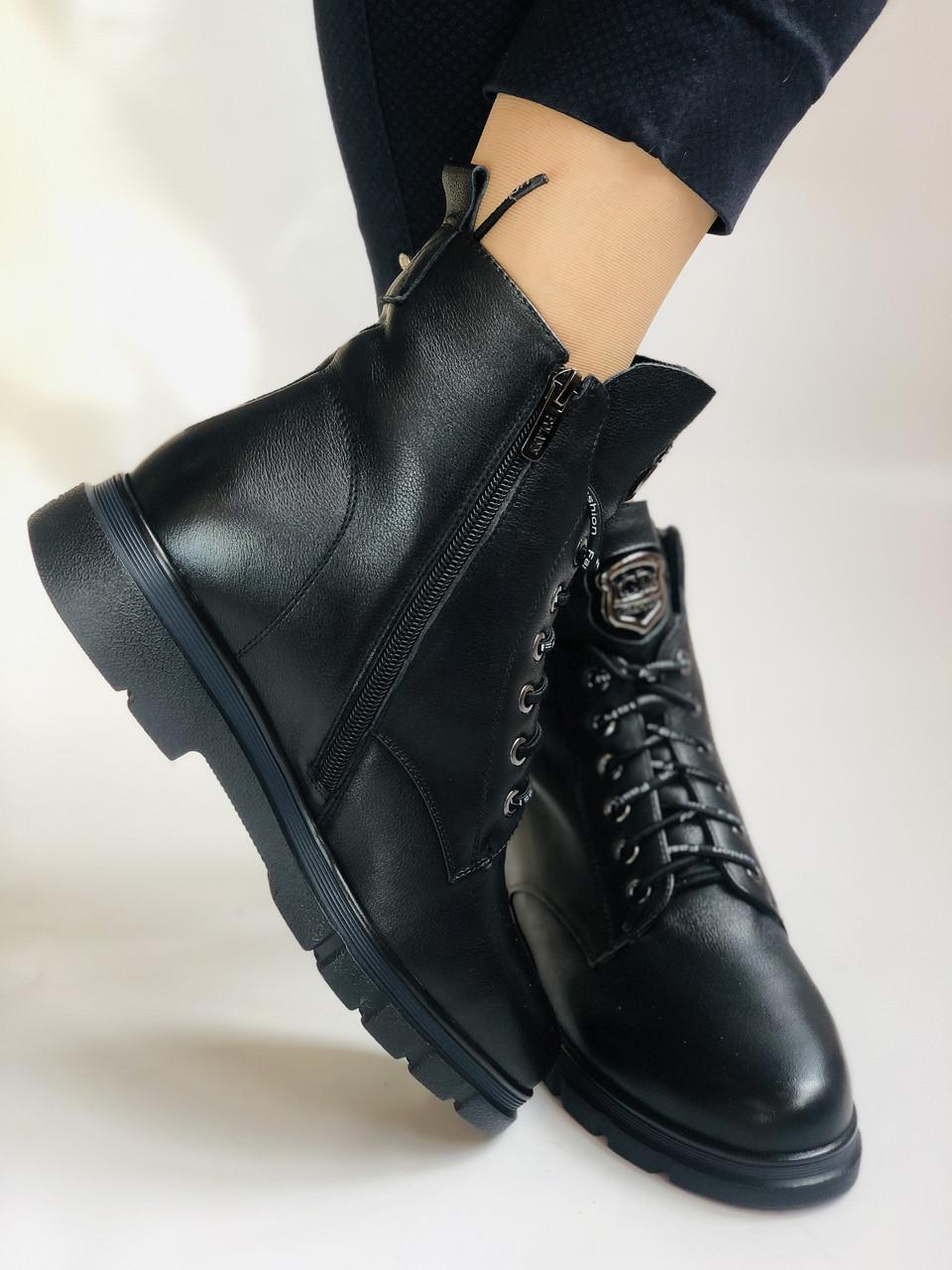 Ботинки женские зимние Mario Muzi р. 38 24,5 см Черный (2258) - фото 5 Ботинки женские зимние Mario Muzi р. 38 24,5 см Черный (2258) - фото 5