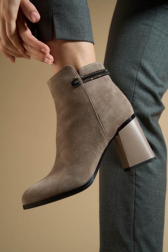 Ботильйони жіночі Fabio Monelli р. 38 Бежевий (178162)