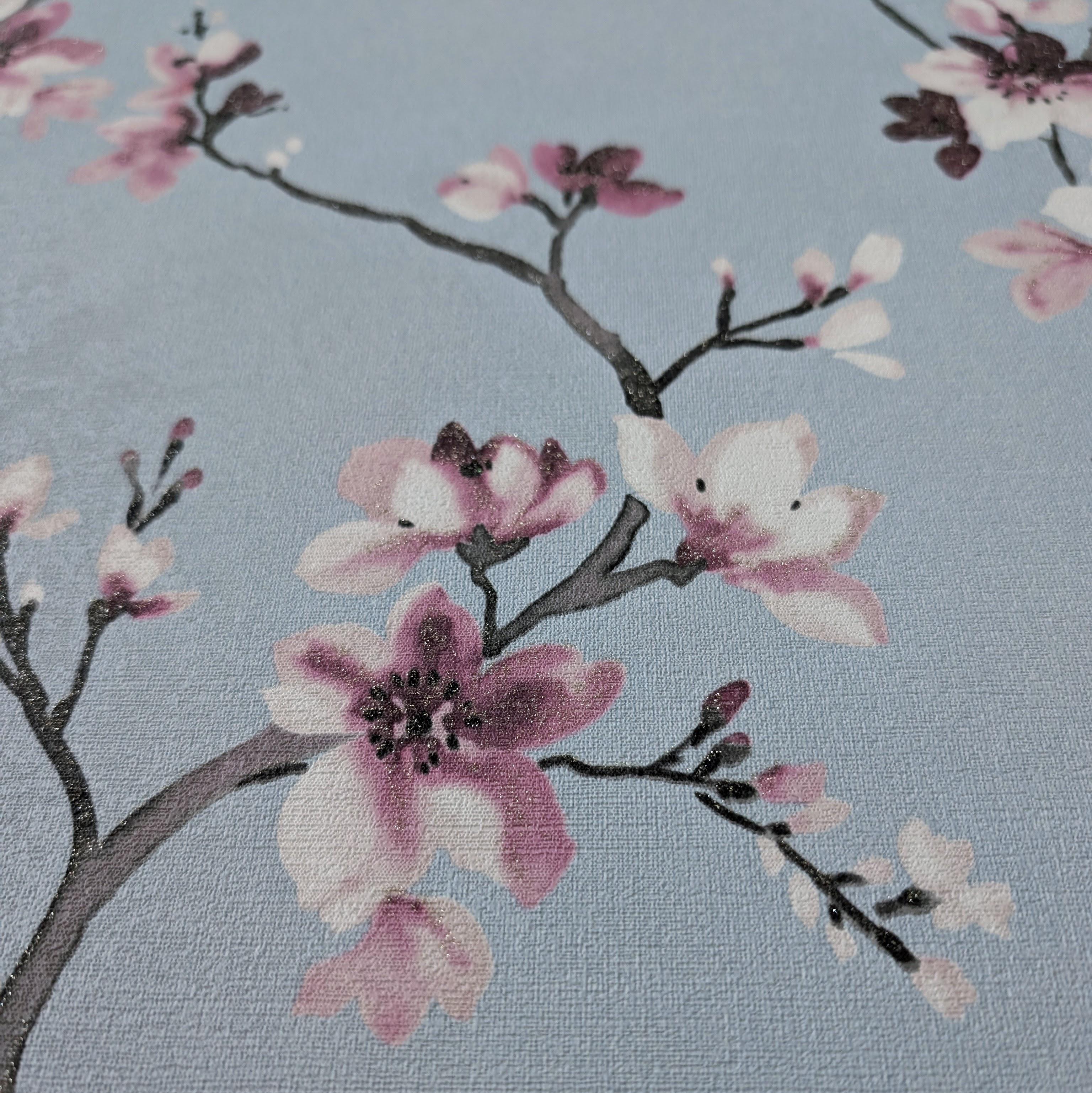 Шпалери вінілові на флізеліновій основі A.S. Creation Premium 38500-5 Дерева 1 м Блакитний (28446522) - фото 3 Шпалери вінілові на флізеліновій основі A.S. Creation Premium 38500-5 Дерева 1 м Блакитний (28446522) - фото 3