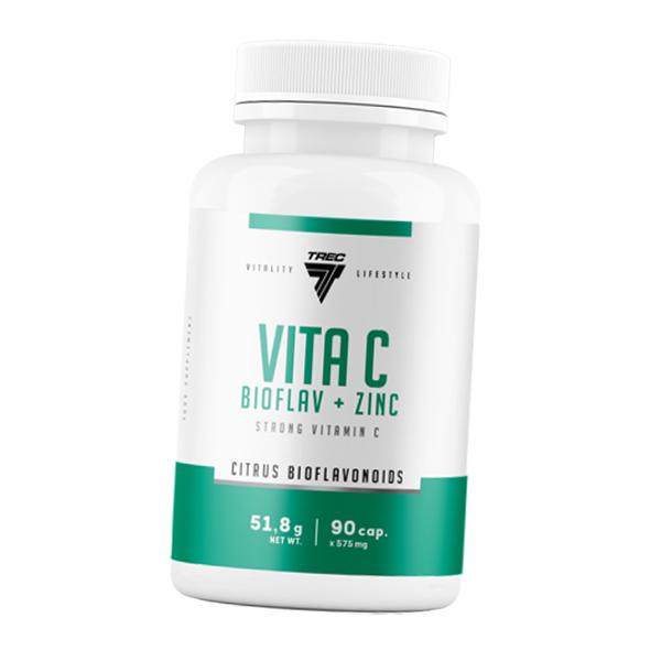 Витамин С Vita C Bioflav/Zinc Trec Nutrition 90 капс. (36101048)