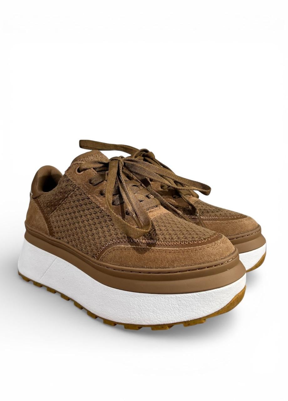 Кроссовки UGG Taelan Lace Up s/n1170556 р. 37 US 6 23 см Коричневый (2904247844)