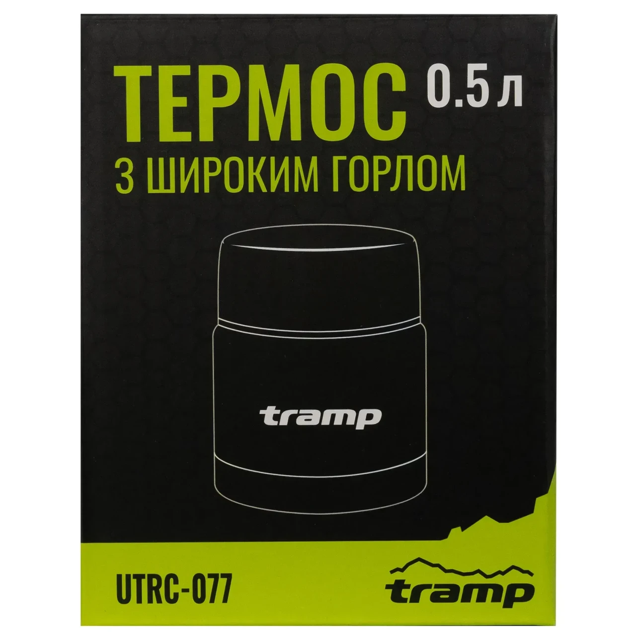 Термос харчовий Tramp із широким горлом 0,5 л Хром (UTRC-077) - фото 4 Термос харчовий Tramp із широким горлом 0,5 л Хром (UTRC-077) - фото 4