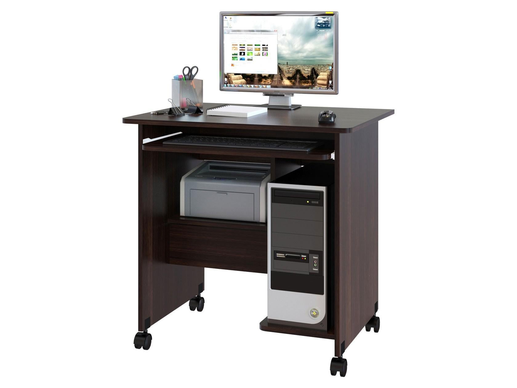 Компьютерный стол XDesk-10-1 с полками и выдвижными ящиками 795x800x600 мм Венге (КСXD10...1)