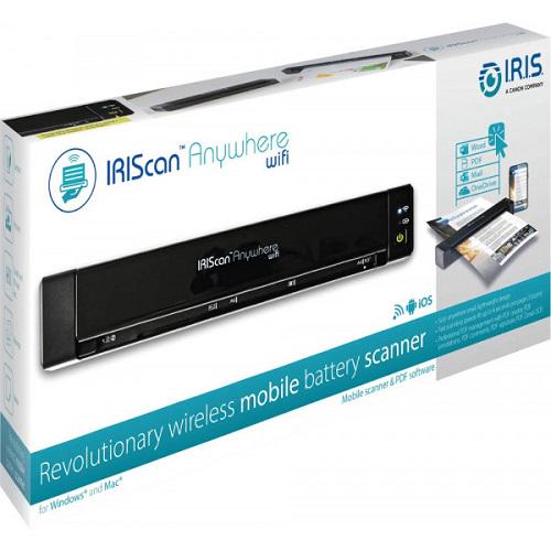 Сканер Canon IRIScan Anywhere 6 Wi-Fi Simplex Чорний (461855) - фото 7