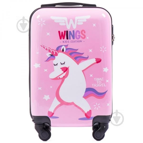 Чемодан детский Wings Единорог Розовый (310004219) Чемодан детский Wings Единорог Розовый (310004219)