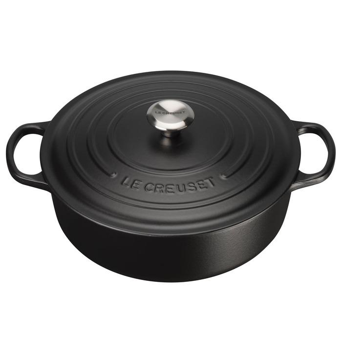 Жаровня для різотто Le Creuset кругла 30 см Чорний (2503209)