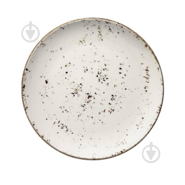 Тарелка Bonna Grain 25 см Белый с ретро-декором GRAGRM25DZ