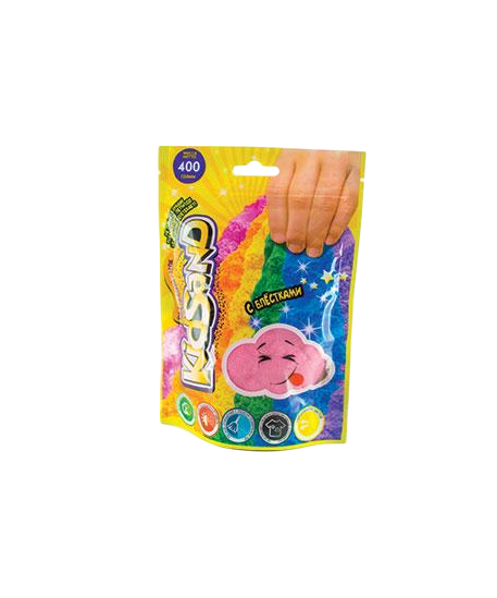 Набір творчості кінетичний пісок Danko Toys kidsand пакет 400 г (MTT-73358)