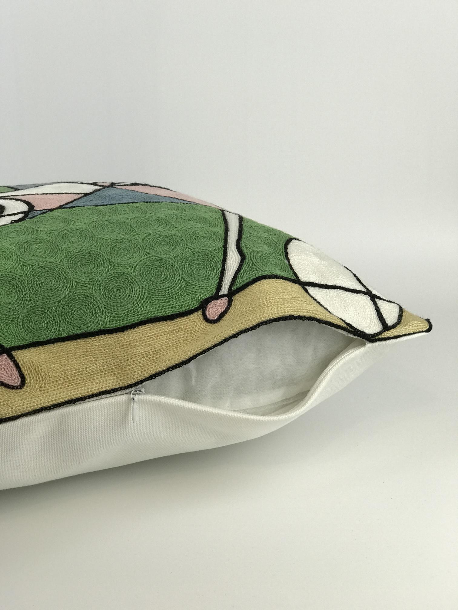 Декоративная наволочка YOMDID Орнамент 45х45 см (Т015-10) - фото 2 Декоративная наволочка YOMDID Орнамент 45х45 см (Т015-10) - фото 2